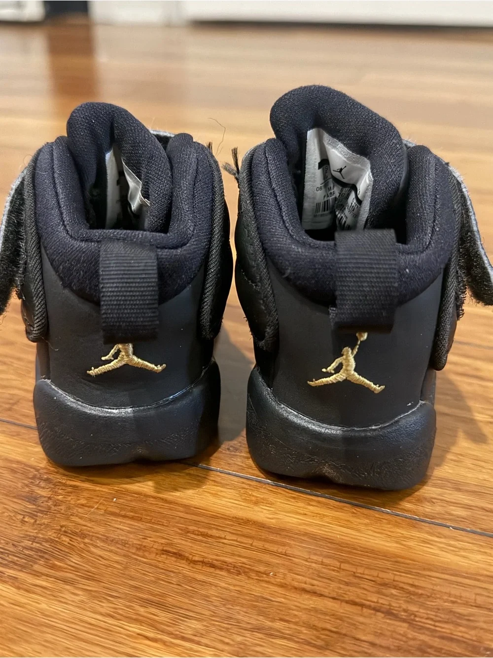 Jordan Pro Strong Black Gold - JORDAN Pro Strong 407485 size 4C
